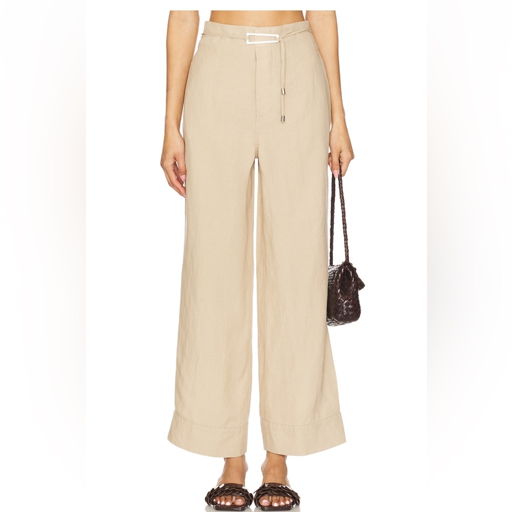 ONIA linen paperbag trousers